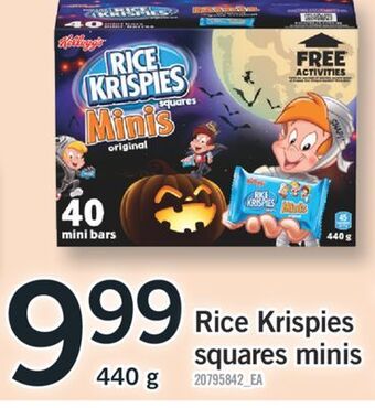Rice krispies squares minis, 440 g