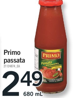 Fortinos Primo passata, 680ml offer