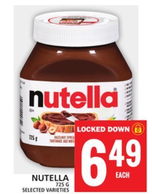 Food Basics Nutella offer