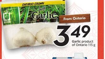 Sobeys Garlic offer