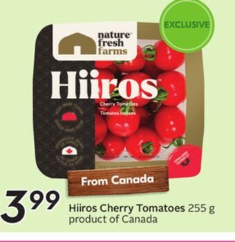 Sobeys Cherry tomatoes offer