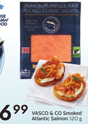 Sobeys Smoked atlantic salmon offer