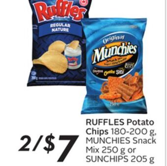 Sobeys Ruffles potato chips offer