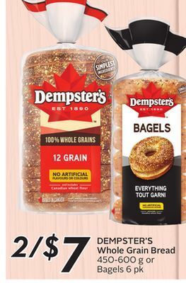 Sobeys Whole grain bread offer
