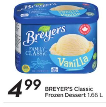 Sobeys Classic frozen dessert offer