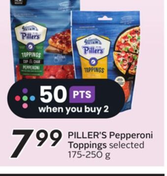 Sobeys Pepperoni toppings offer
