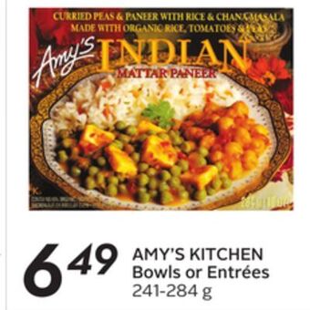 Sobeys Bowls or entrées offer