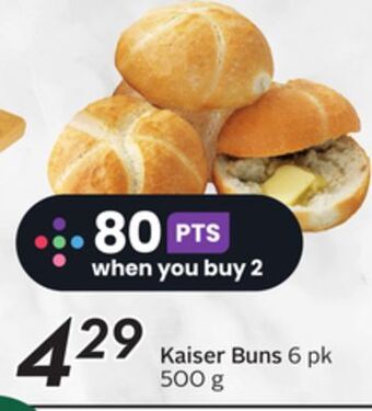 Sobeys Kaiser buns offer