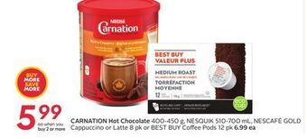 Sobeys Carnation hot chocolate offer