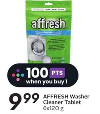 Sobeys Washer cleaner tablet offer