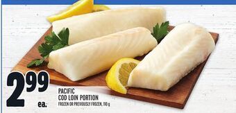 Metro Pacific cod loin portion offer