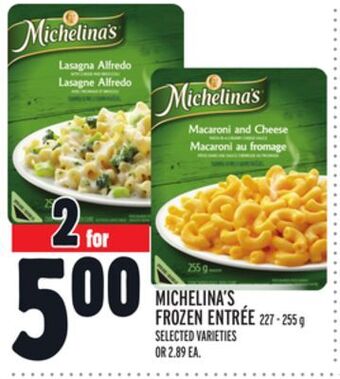 Metro Michelina's frozen entrée offer