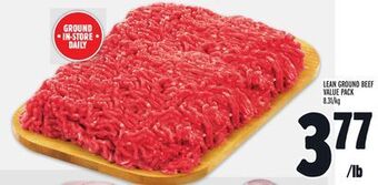 Metro Lean ground beef value pack offer
