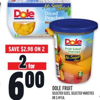 Metro Dole fruit offer