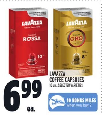 Metro Lavazza coffee capsules offer