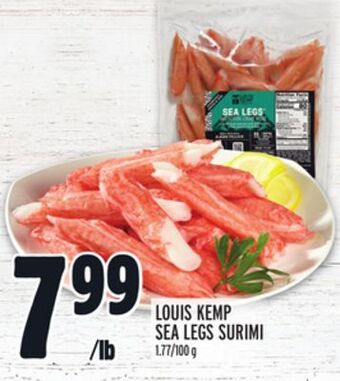 Metro Louis kemp sea legs surimi offer