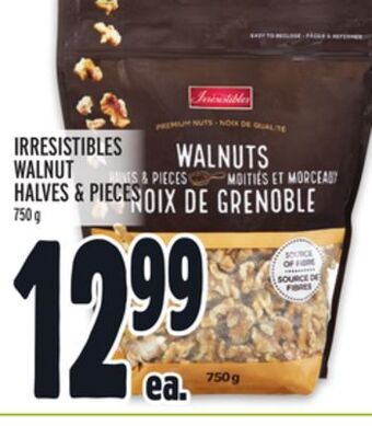 Metro Irresistibles walnut halves & pieces offer
