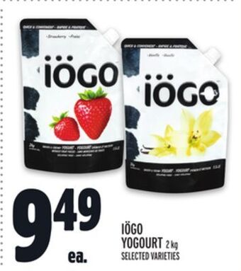 Metro Iögo yogourt offer
