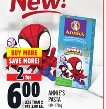 Metro Annie's pasta offer