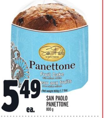 Metro San paolo panettone offer