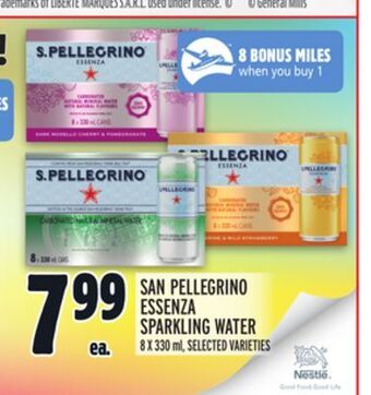 Metro San pellegrino essenza sparkling water offer