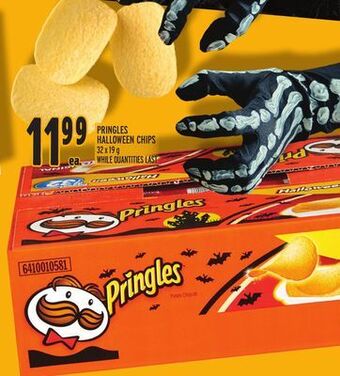 Metro Pringles halloween chips offer