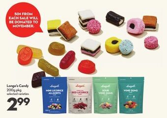 Longo's Longo's candy offer