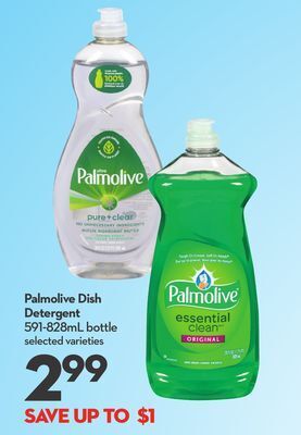 Longo's Palmolive dish detergent offer