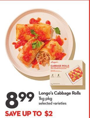 Longo's Longo's cabbage rolls offer