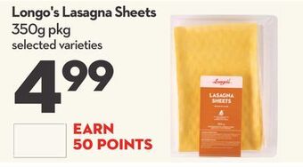 Longo's Longo's lasagna sheets offer