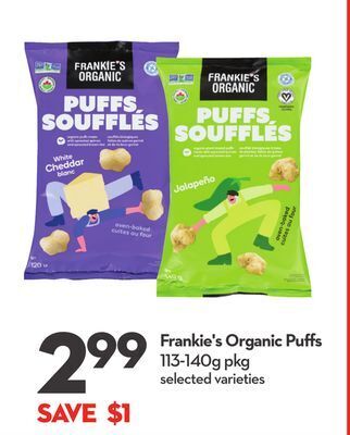 Longo's Frankie's organic puff s offer