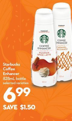 Longo's Starbucks coffee enhancer offer