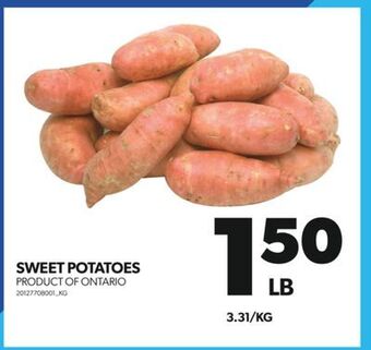 Real Canadian Superstore Sweet potatoes offer