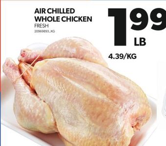Real Canadian Superstore Air chilled whole chicken offer