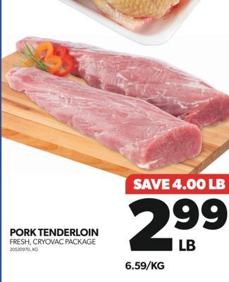 Real Canadian Superstore Pork tenderloin offer