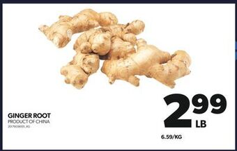 Real Canadian Superstore Ginger root offer
