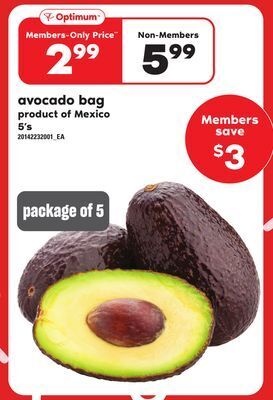 Independent Grocer Avocado bag, 5's offer