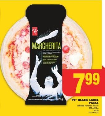 No Frills Pc black label pizza, 370/420 g offer