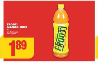 No Frills Frooti mango juice, 1 l offer