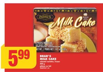 No Frills Brar's milk cake, 400 g offer