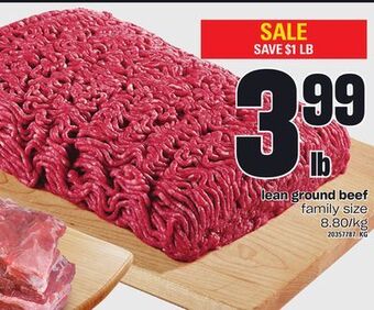 Loblaws Lean ground beef offer