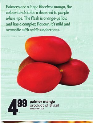 Loblaws Palmer mango offer