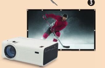 Canadian Tire Rca home theatre projector bundle offer
