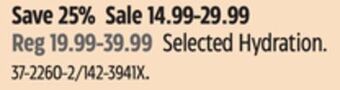 Canadian Tire Contigo selected hydration offer