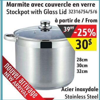 Sushi Shop Stockpot with glass lid offer