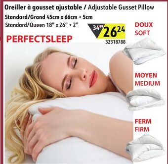 Hart Adjustable gusset pillow offer