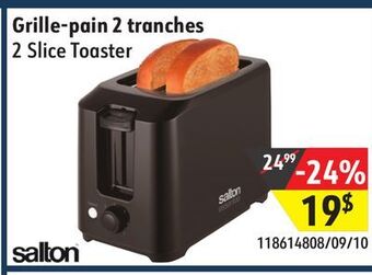 Sushi Shop Salton 2 slice toaster offer