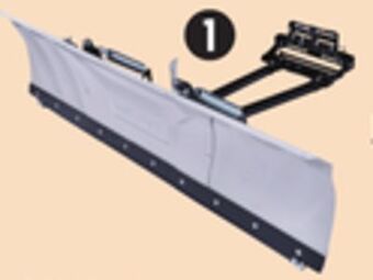 Canadian Tire Kolpin switchblade atv plow adjusts from 48-60˝ wide offer
