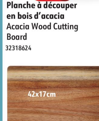 Sushi Shop Acacia wood cutting board offer