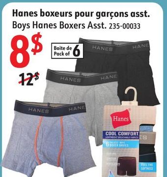 Sushi Shop Boys hanes boxers asst offer